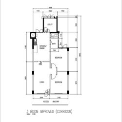 Blk 58 Marine Terrace Haven (Marine Parade), HDB 3 Rooms #579192851